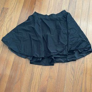 Motionwear Black Sheer Dance Ballet Skirt Size Adult Large